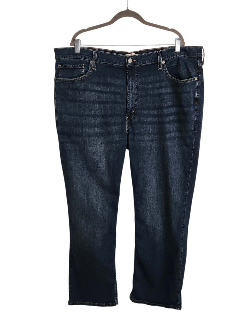 Levi Strauss Dark Wash Straight Leg Jeans Size 44 x 30